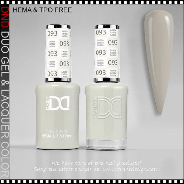 DND Gel Polish Duo HEMA & TPO-Free - #093 Levitate, Levitate, Levitate
