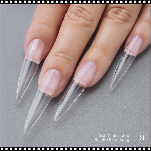 APRES Sculpted Stiletto X-Long Box of Tips 350pcs #AP-TIP-SSTXL-350