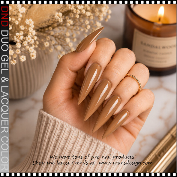 DND Gel Polish Duo HEMA & TPO-Free - #114 Caramel Afterdark