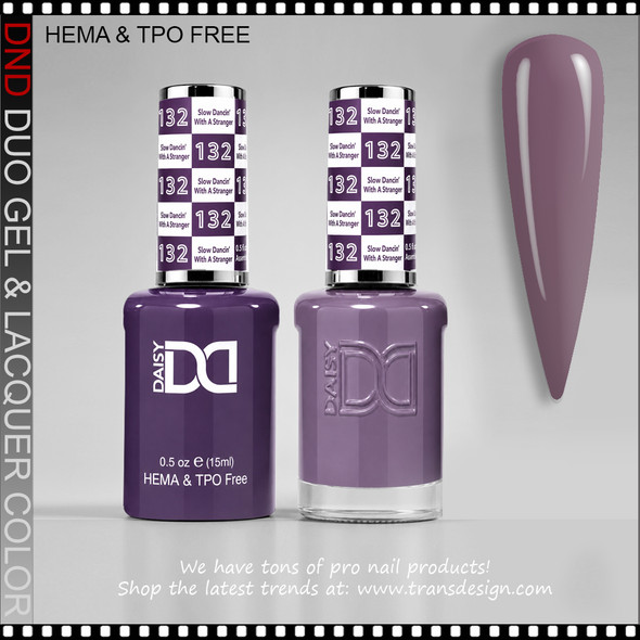 DND Gel Polish Duo HEMA & TPO-Free - #132 Slow Dance With A Stranger