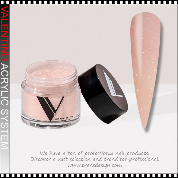 V BEAUTY PURE VALENTINO Acrylic Powder Promise Ring 1.5oz.