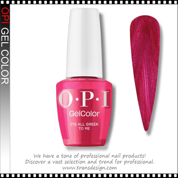 OPI GELCOLOR It's All Greek To Me #GCF041