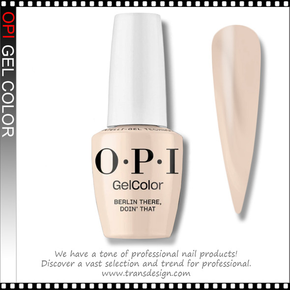 OPI GELCOLOR Berlin There Doin' That #GCF045 