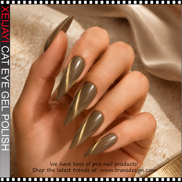 XEIJAYI Gel Polish Cat Eye Warm Winter #M212