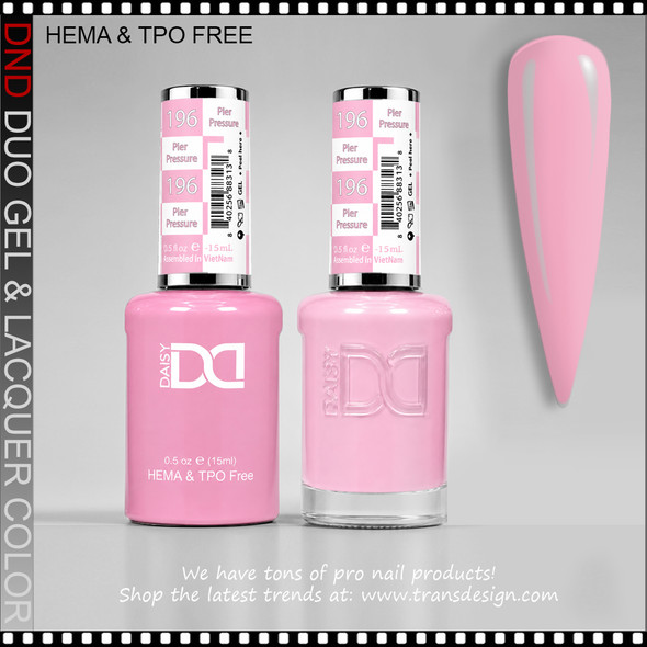 DND Gel Polish Duo HEMA & TPO-Free - #196 Pier Pressure