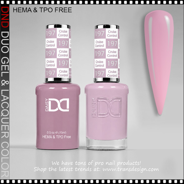 DND Gel Polish Duo HEMA & TPO-Free - #197 Cruise Control