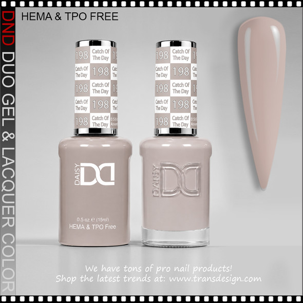 DND Gel Polish Duo HEMA & TPO-Free - #198 Catch Of The Day