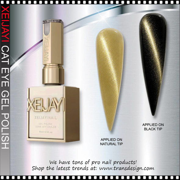 XEIJAYI Gel Polish Cat Eye Bubble Sweet Summer #183