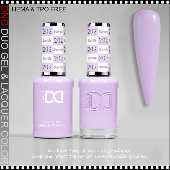 DND Gel Polish Duo HEMA & TPO-Free - #202 Starmie
