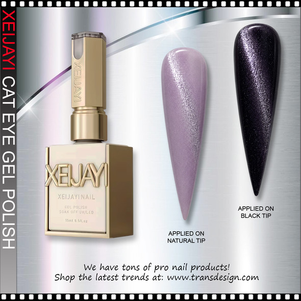 XEIJAYI Gel Polish Cat Eye Bubble Sweet Summer #187