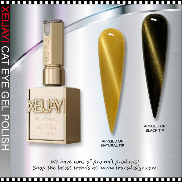 XEIJAYI Gel Polish Cat Eye Colorful Candy Crystal Sugar #03