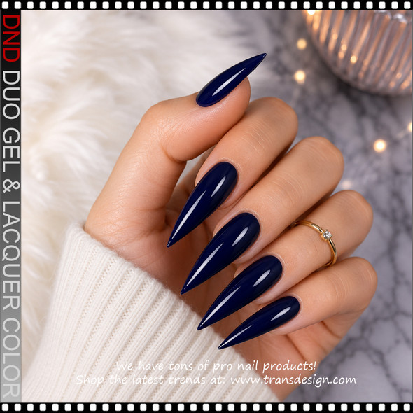DND Gel Polish Duo HEMA & TPO-Free - #217 Nautical Blackout