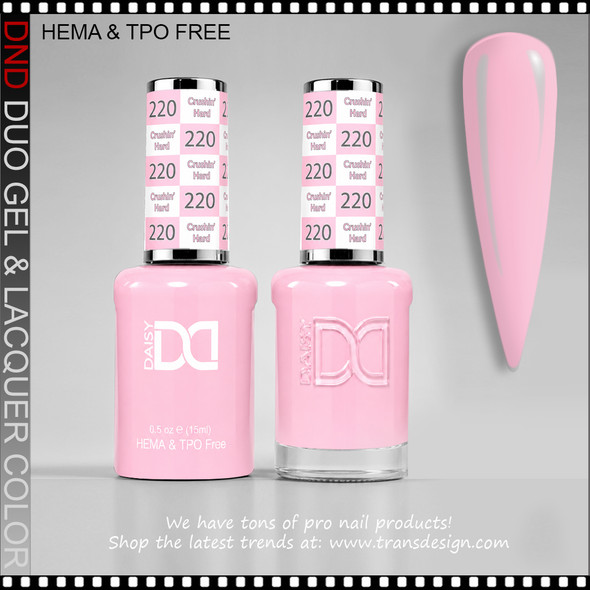 DND Gel Polish Duo HEMA & TPO-Free - #220 Love Bite