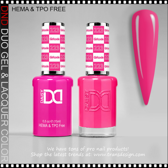 DND Gel Polish Duo HEMA & TPO-Free - #223 Girlcode