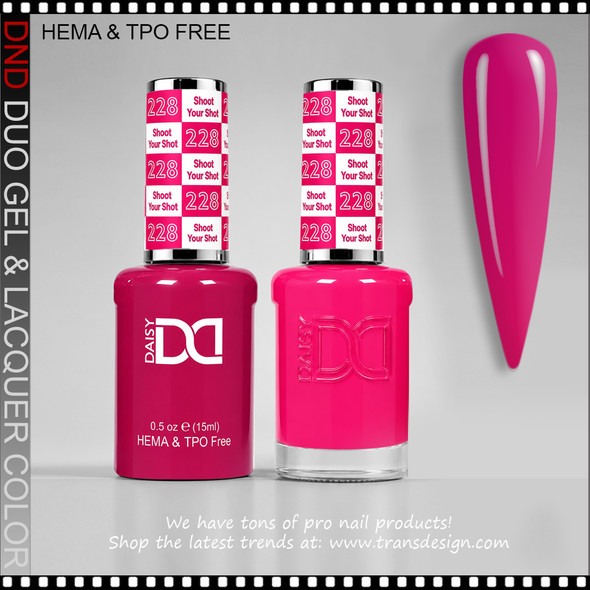 DND Gel Polish Duo HEMA & TPO-Free - #228 Shoot Your Shot