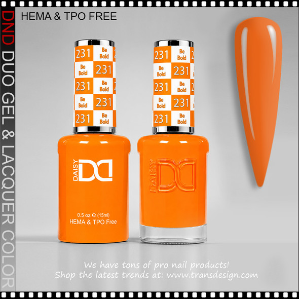 DND Gel Polish Duo HEMA & TPO-Free - #231 Be Bold
