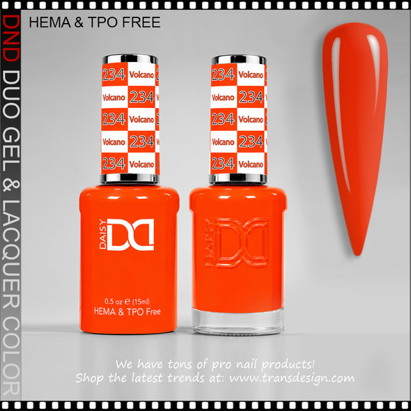 DND Gel Polish Duo HEMA & TPO-Free - #234 Volcano
