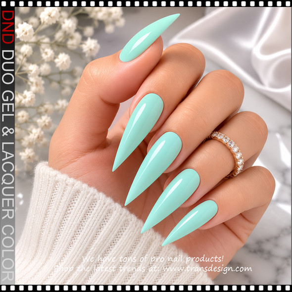 DND Gel Polish Duo HEMA & TPO-Free #244 Aqua Baby