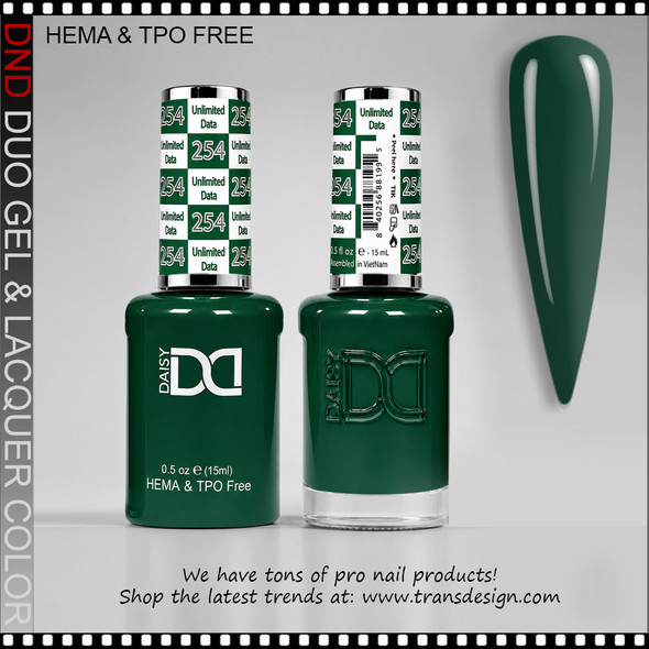 DND Gel Polish Duo HEMA & TPO-Free #254 Unlimited Data