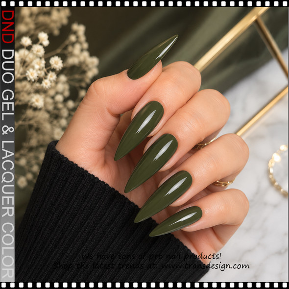 DND Gel Polish Duo HEMA & TPO-Free #269 Green Flags Only