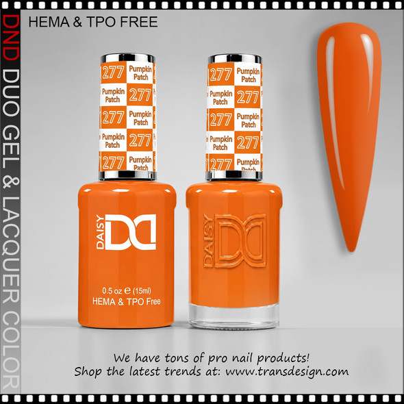 DND Gel Polish Duo HEMA & TPO-Free #277 Pumpkin Patch