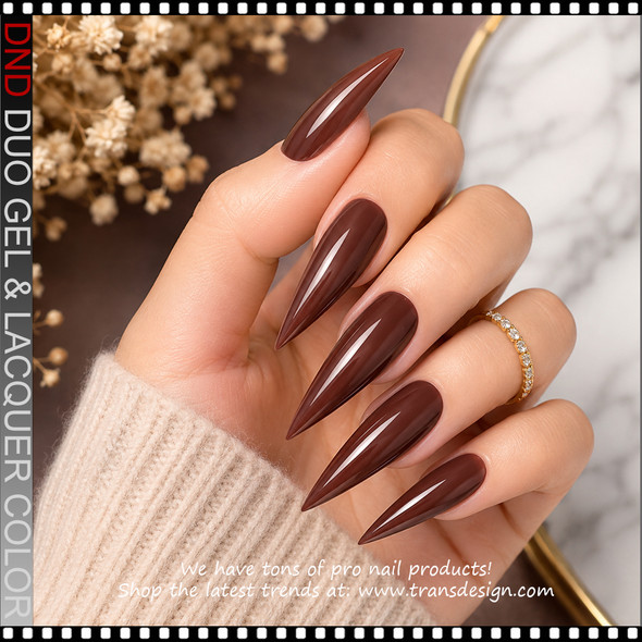 DND Gel Polish Duo HEMA & TPO-Free #281 Chestnut's Roasting