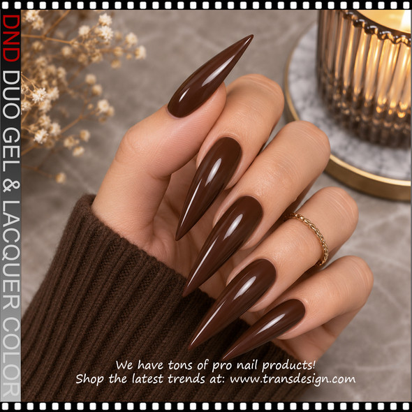 DND Gel Polish Duo HEMA & TPO-Free #284 But First Espresso