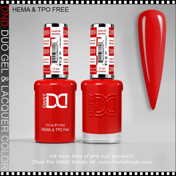 DND Gel Polish Duo HEMA & TPO-Free #289 Center Of Attention