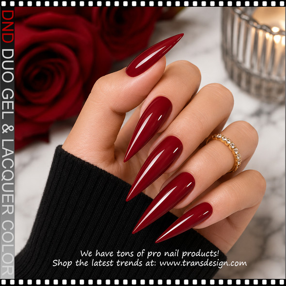 DND Gel Polish Duo HEMA & TPO-Free #290 Harvard's Crimson