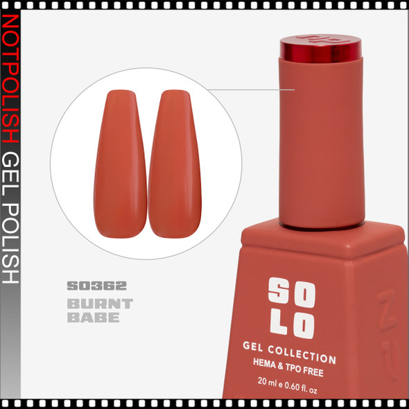 NOTPOLISH SOLO GEL Burnt Babe