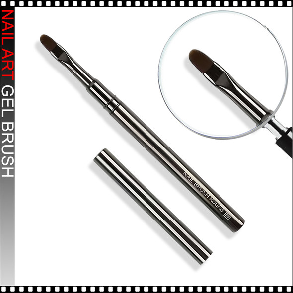 PROFESSIONAL Gel Nail Brush – Round