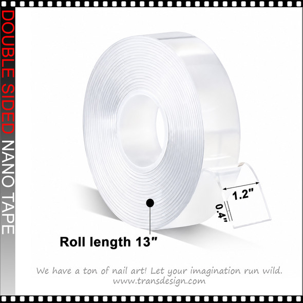 DOUBLE SIDED Tape with Strong Adhesion 13" Length