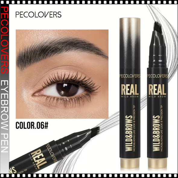 PECOLOVERS Real Wild Brow Liquid Eyebrow Pen #6