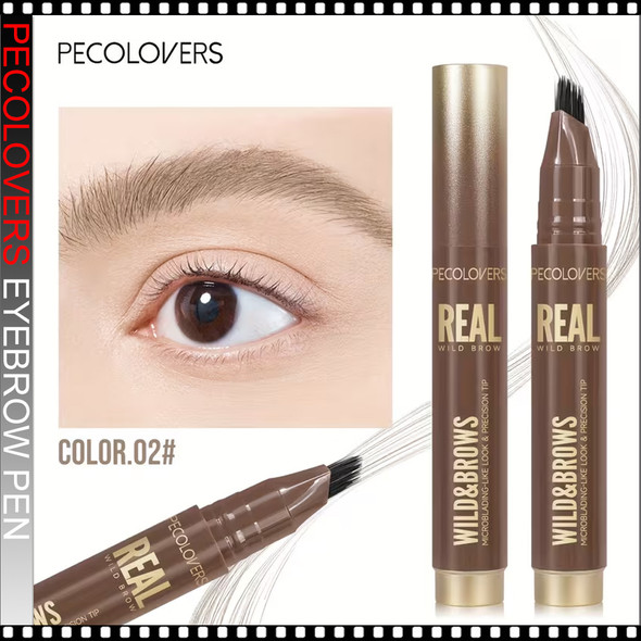 PECOLOVERS Real Wild Brow Liquid Eyebrow Pen #2
