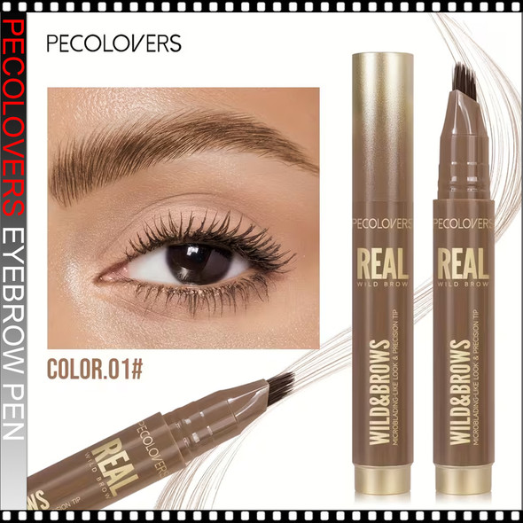 PECOLOVERS Real Wild Brow Liquid Eyebrow Pen #1