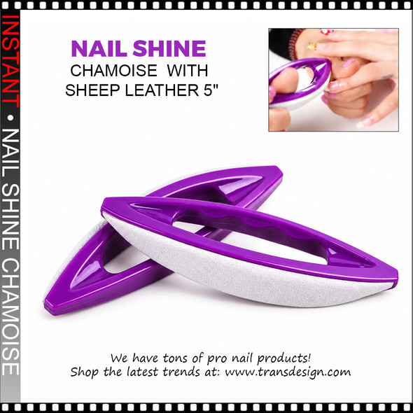 INSTANT NAIL SHINE CHAMOISE WITH SHEEP LEATHER 5"