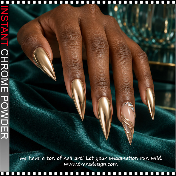 INSTANT CHROME POWDER – ROSE GOLD 0.2 G. #03