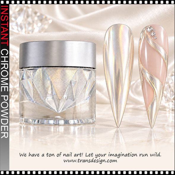 INSTANT CHROME POWDER – AURORA CHAMPAGNE 0.2 G. #20