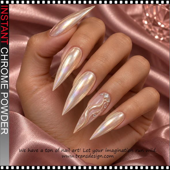 INSTANT CHROME POWDER – AURORA CHAMPAGNE 0.2 G. #20