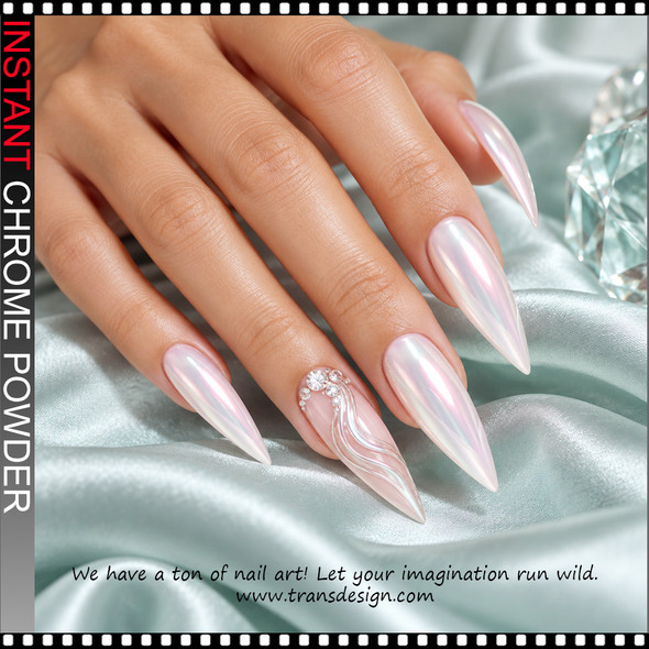 INSTANT CHROME POWDER – AURORA BLUSH 0.2 G. #24