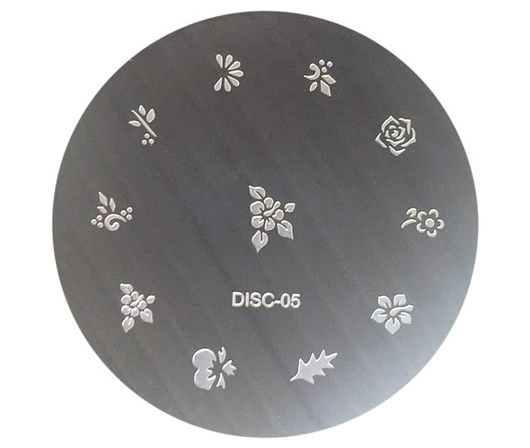 NAIL STAMPING Plate Brands Name #LJ003 - TDI, Inc