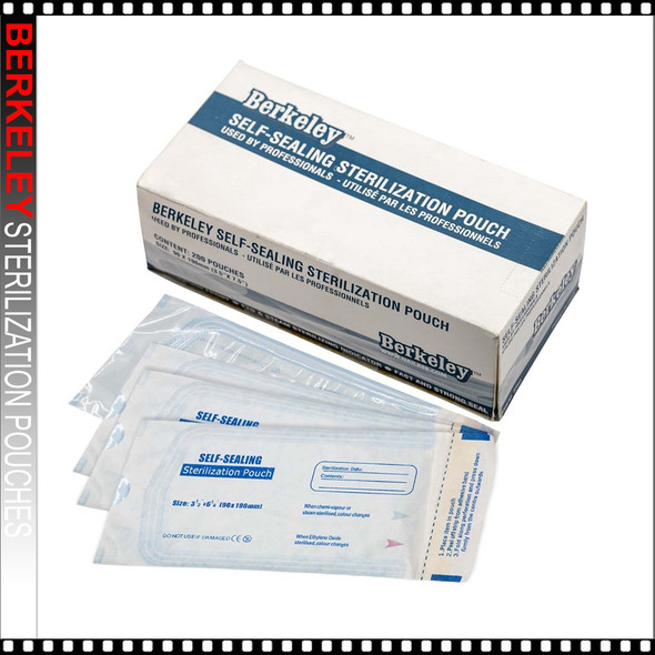  BERKELEY Sterilization Pouches 20packs/Box