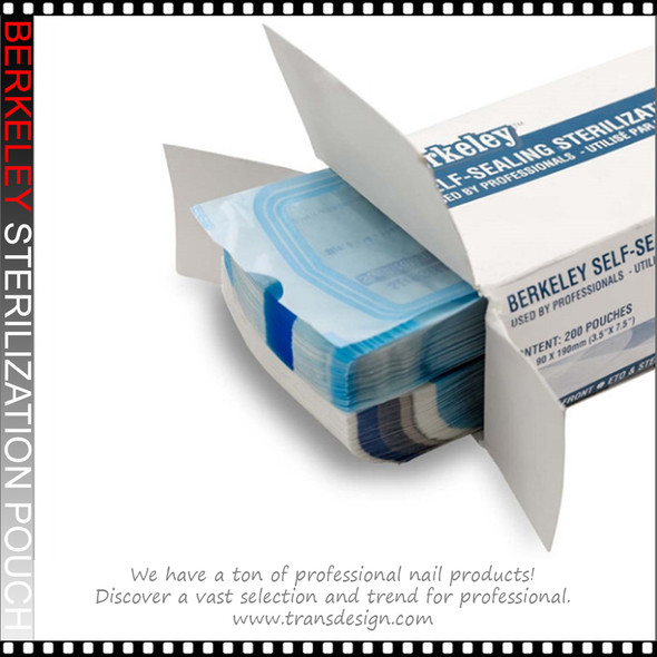 BERKELEY Sterilization Pouches 200/Pack - TDI, Inc