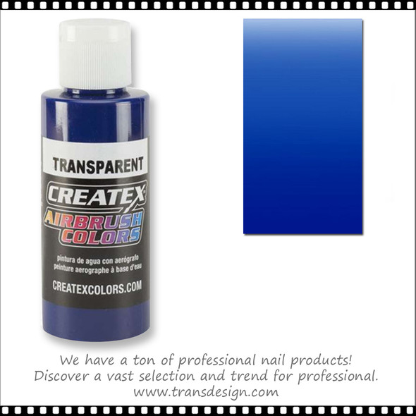 CREATEX AIRBRUSH Transparent Brite Blue 2oz. #5106