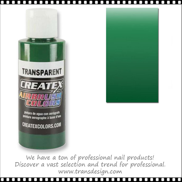 CREATEX AIRBRUSH Transparent Brite Green 2oz. #5109