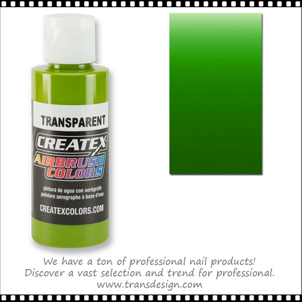 CREATEX AIRBRUSH Transparent Leaf Green 2oz. #5115