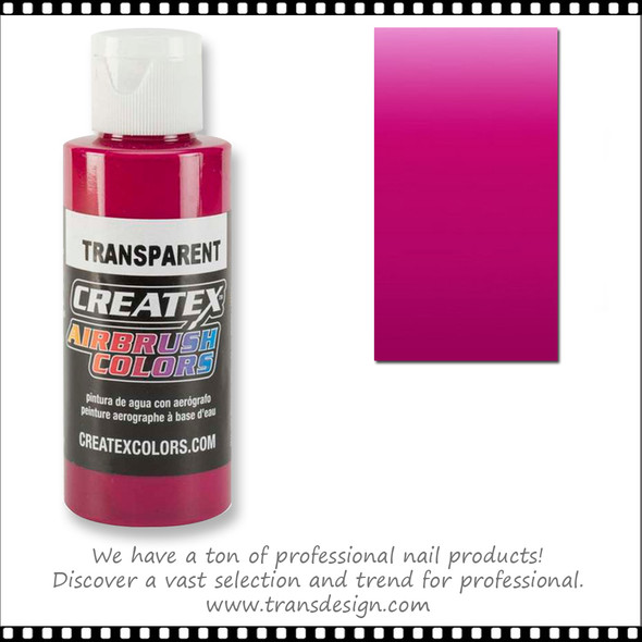 CREATEX AIRBRUSH Transparent Fuchsia 2oz. #5122