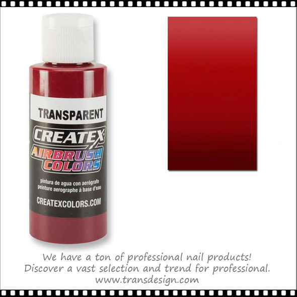 CREATEX AIRBRUSH Deep Red 2oz. #5124