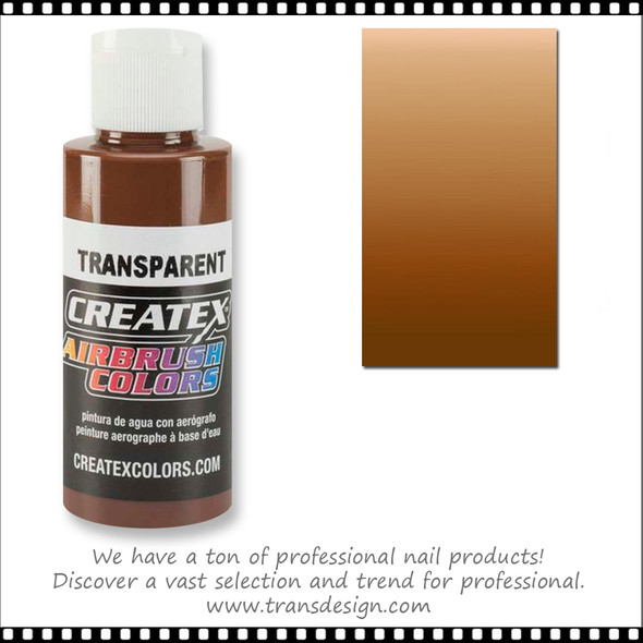 CREATEX AIRBRUSH Transparent Light Brown 2oz. #5127