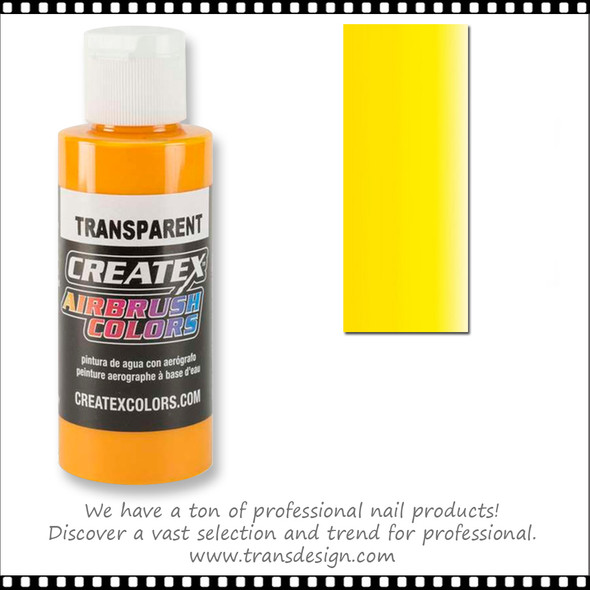 CREATEX AIRBRUSH Transparent Canary Yellow 2oz. #5133